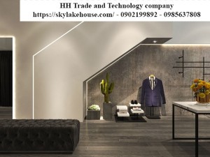 THIẾT KẾ NỘI THẤT CỬA HÀNG QUẦN ÁO HIỆN ĐẠI TẠI HÀ NỘI
